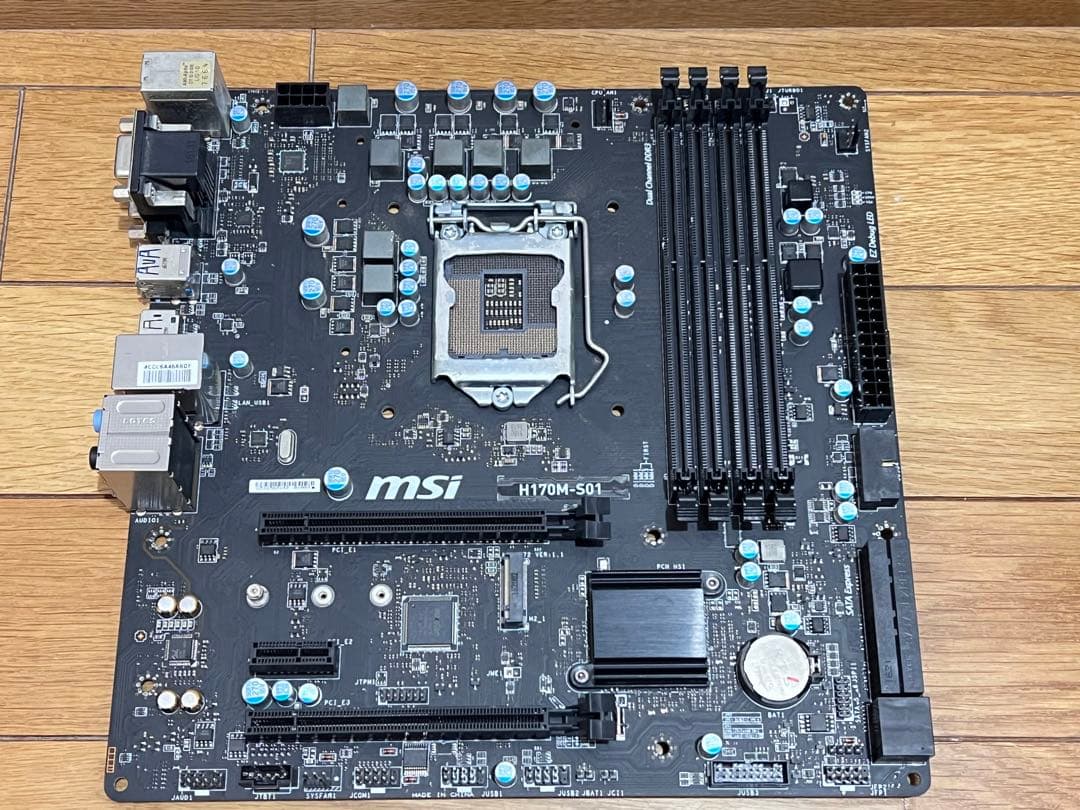 i7-4770 MSI H170M-S01 PCパーツまとめ売り - メルカリ
