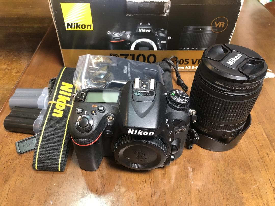 ほぼ新品 Nikon D7100 18-105 vr kit - メルカリ