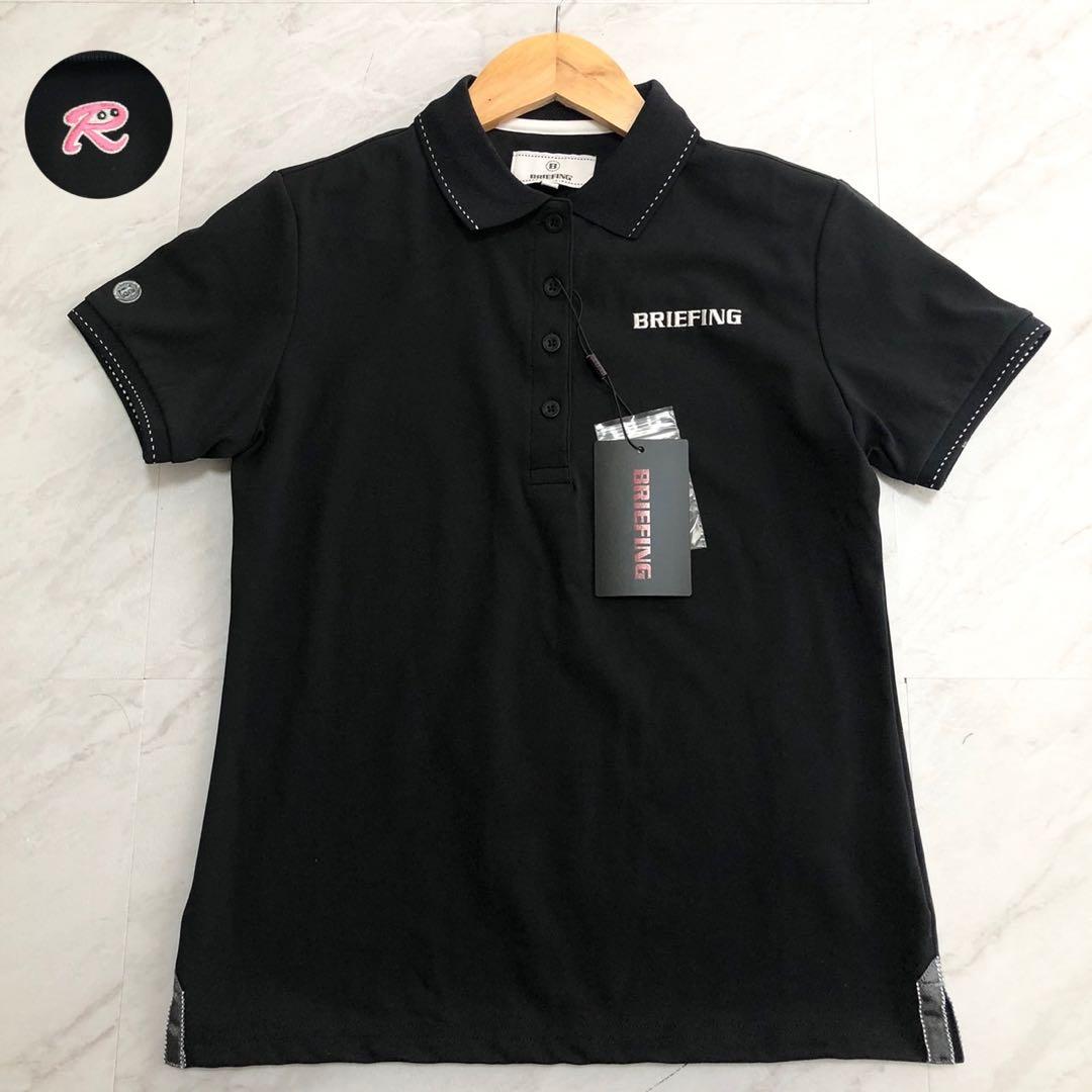 新品 25年モデル】BRIEFING GOLF ポロシャツ ブラック ロゴ S - メルカリ