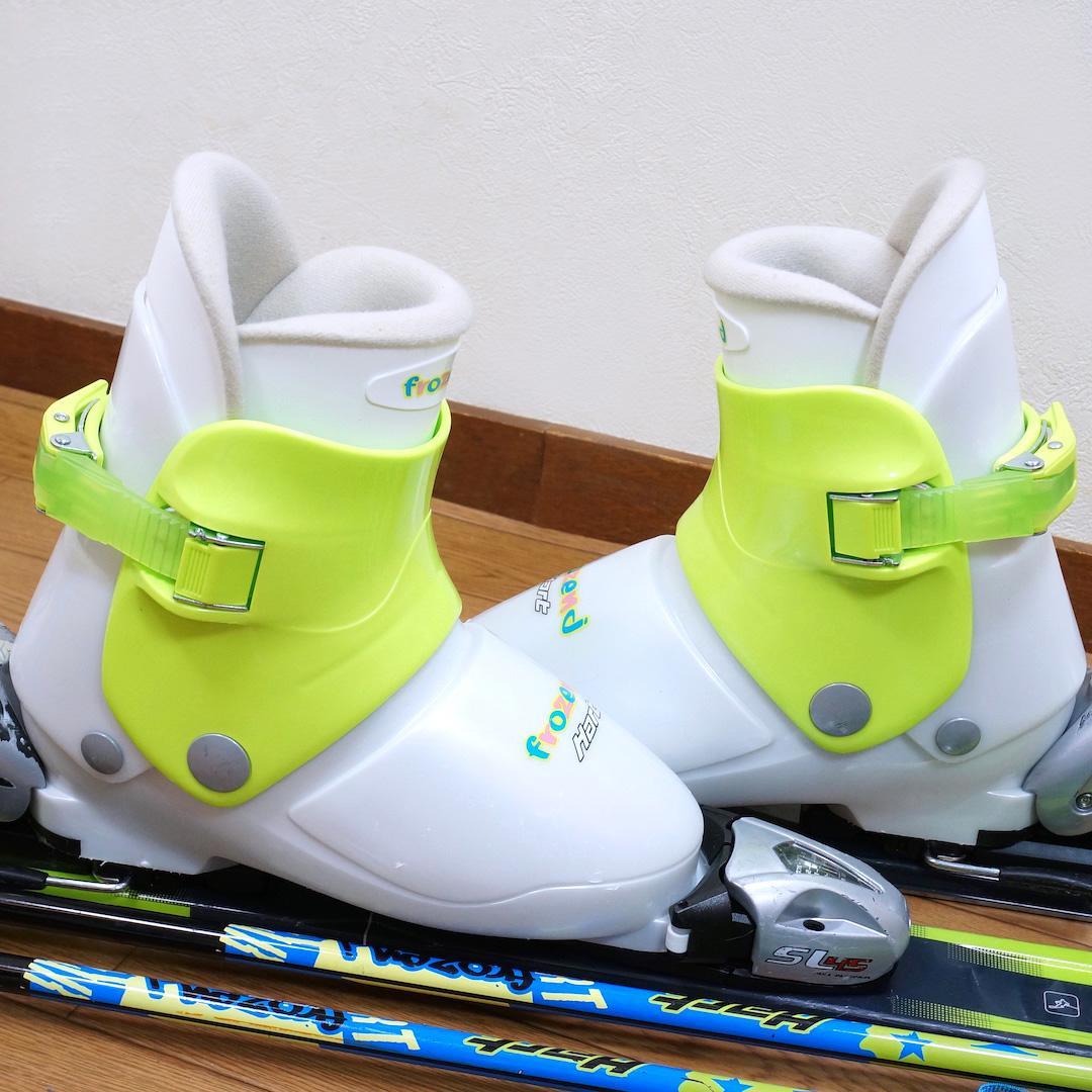 メンテ済 130cm 靴24cm ELAN スキーセット - メルカリ