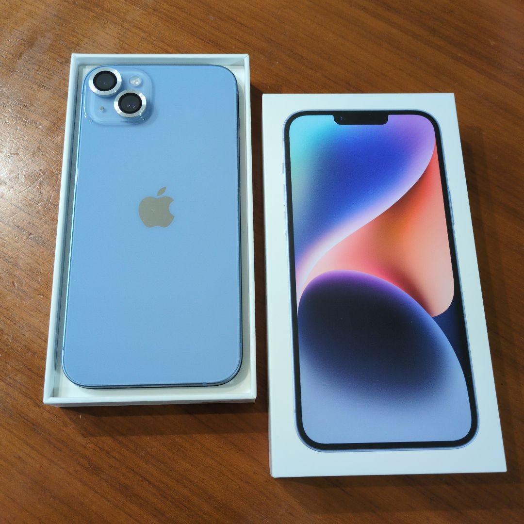 iPhone14plus 256gb SIMフリー ほぼ未使用 極美品 箱付 - メルカリ