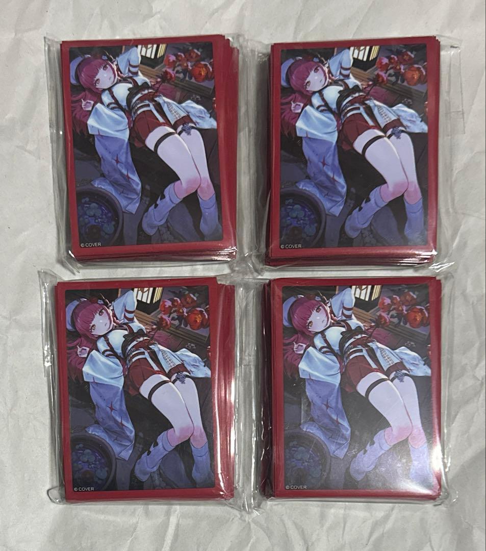 ホロライブ 宝鐘マリン 誕生日記念2025 カードスリーブ サプライ 4個