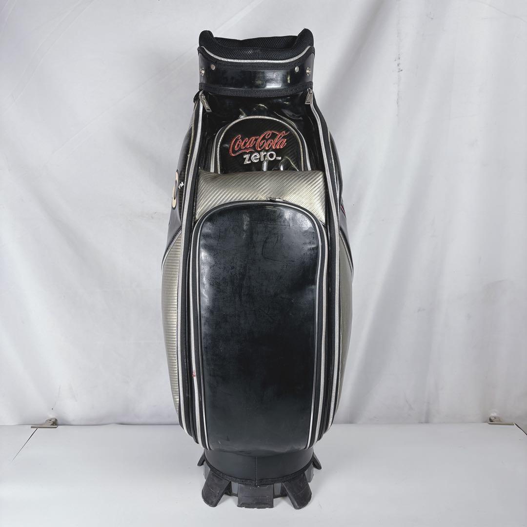 コカコーラZERO キャディバッグ ゴルフバッグ フード付き 9.5型 - メルカリ