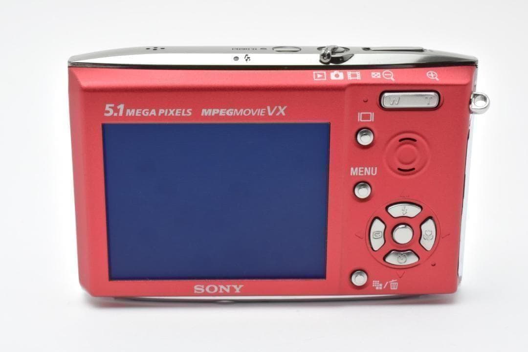 お値下げ歓迎・美品】SONY Cyber-shot DSC-T5 レッド - メルカリ