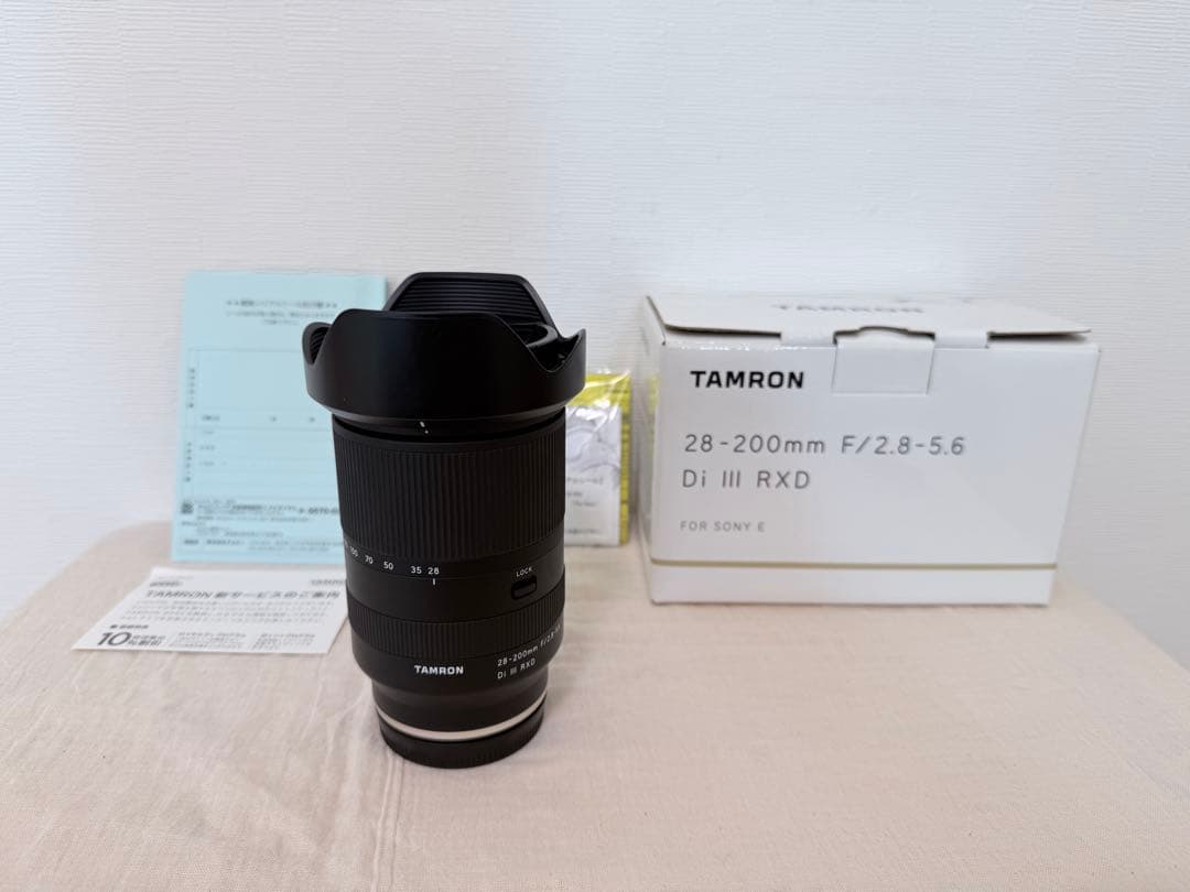 【極美品】TAMRON 28-200mm F2.8-5.6 Di III RXD