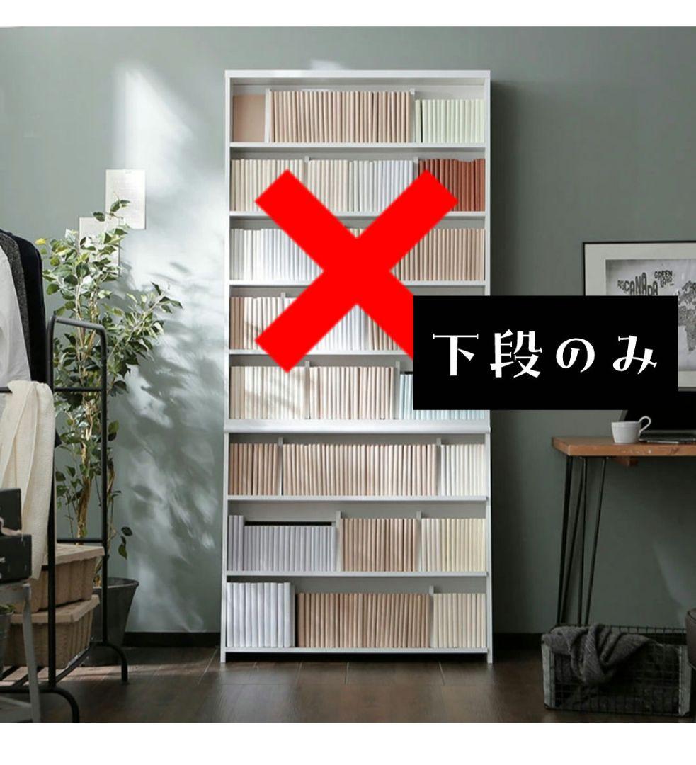 ホワイト 本棚 下段 コミック図書室 楽天市場】本棚 漫画収納 カラーボックス オープンラック 白 2段 棚 a4