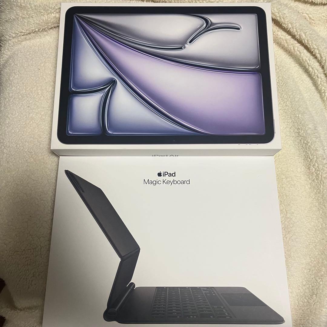 iPad本体 iPad Air + Magic Keyboard 13インチiPad Air（M4）用Magic Keyboard - 英語（US） - ホワイト