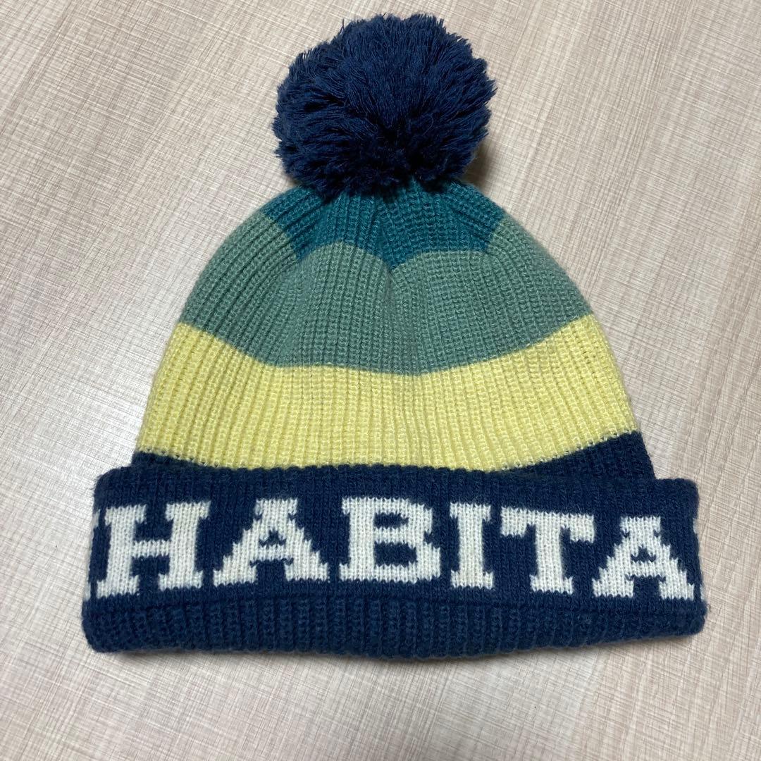 インハビタント　inhabitant ビーニー　ニット帽 inhabitant（インハビタント） ニット帽 inhabitant BEANIE ロゴニット