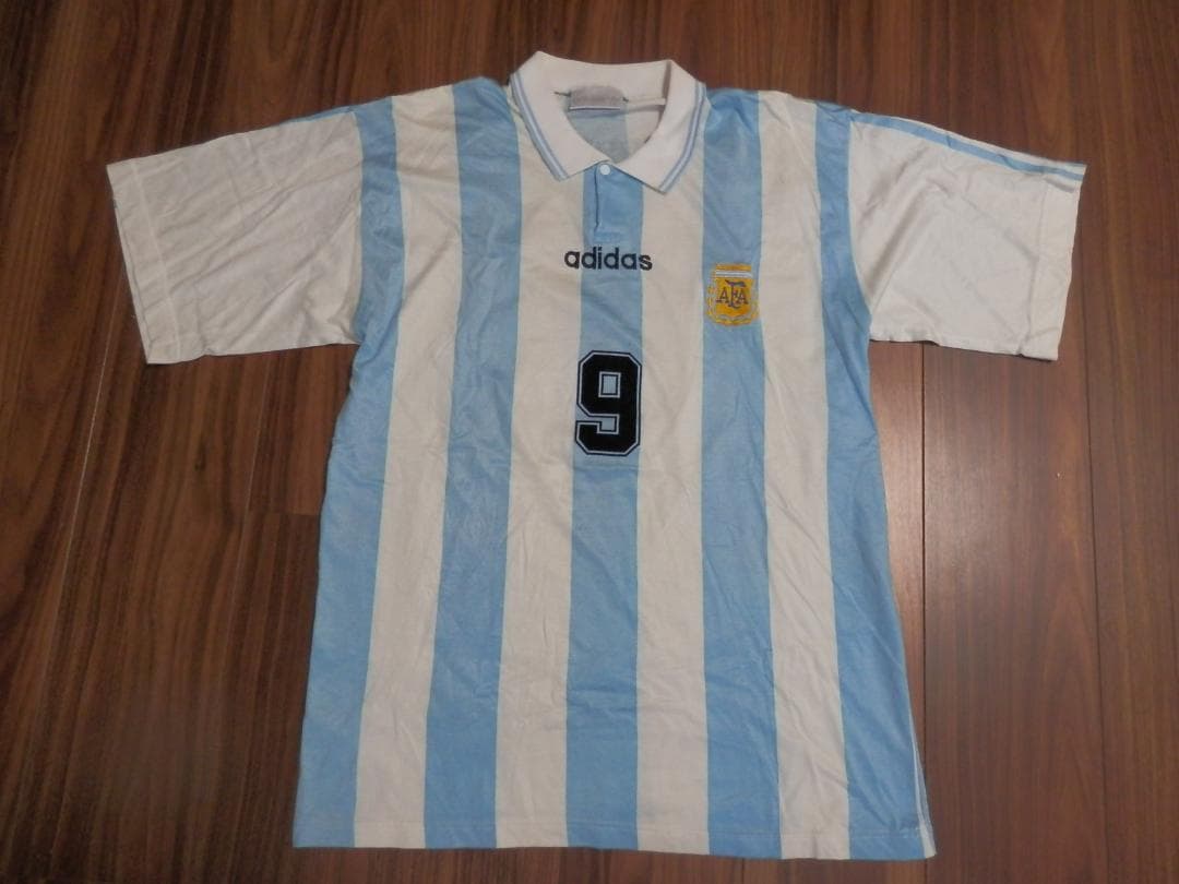 NEW】【バティストゥータ】【アメリカW杯着用】アルゼンチン代表(1994
