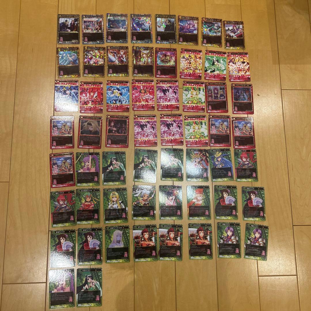 【希少】戦国乙女　ポイトレウォーク　58枚セット 2026年最新】ポイトレ 戦国乙女の人気アイテム - メルカリ