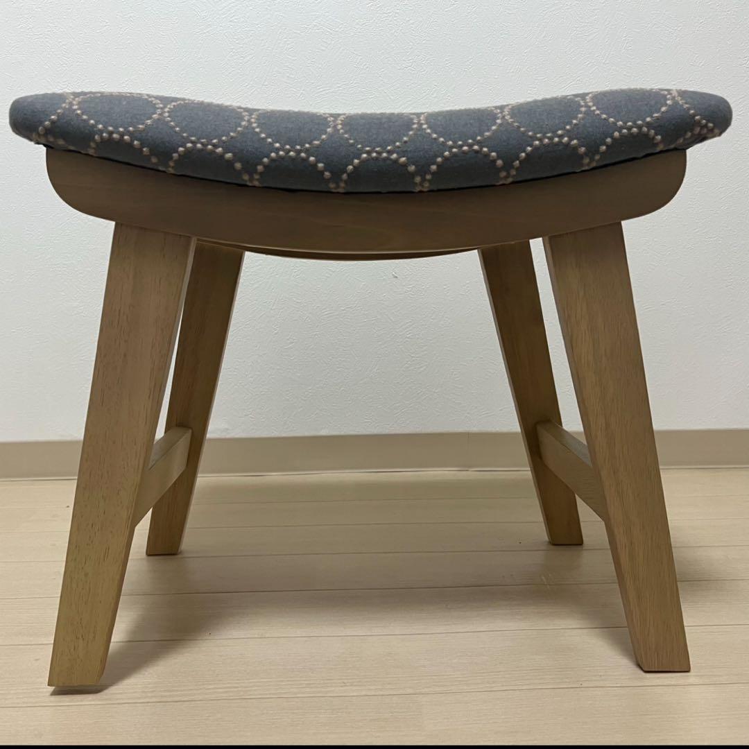 ミナペルホネン スツール タンバリン L4 【グレー/ブルー】 椅子