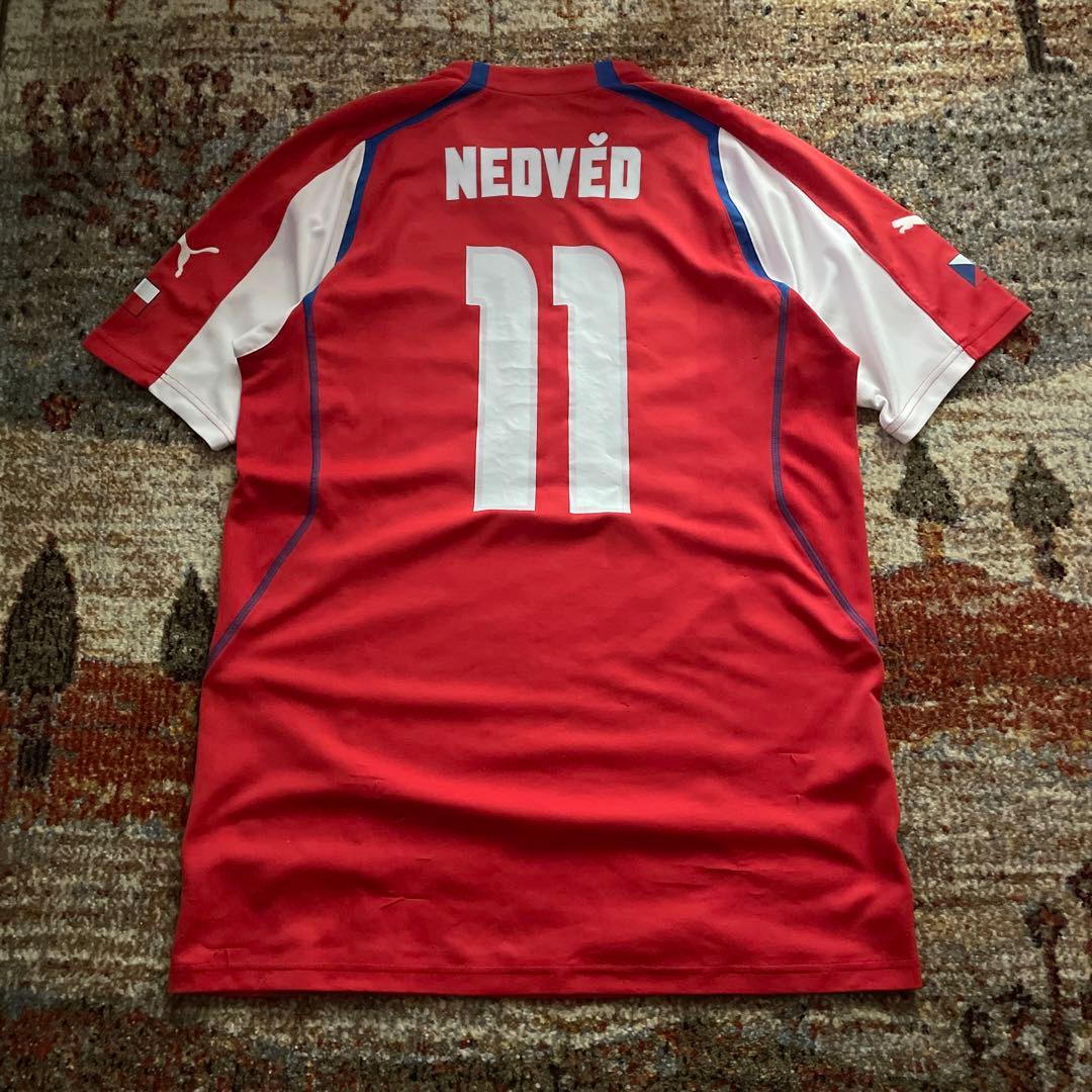 正規】04年 チェコ代表 ネドベド ネドヴェド サッカー ユニフォーム