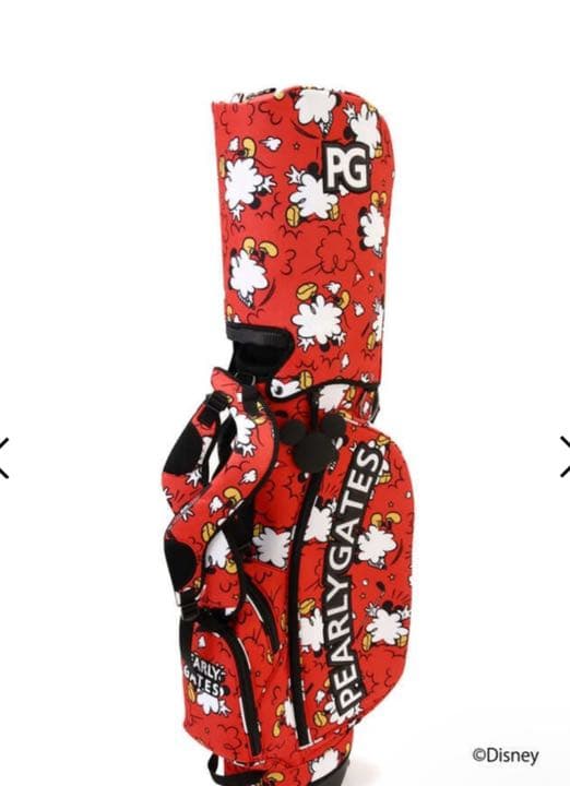 パーリーゲイツ × ミッキー マウス コラボ 89個限定キャディーバッグ