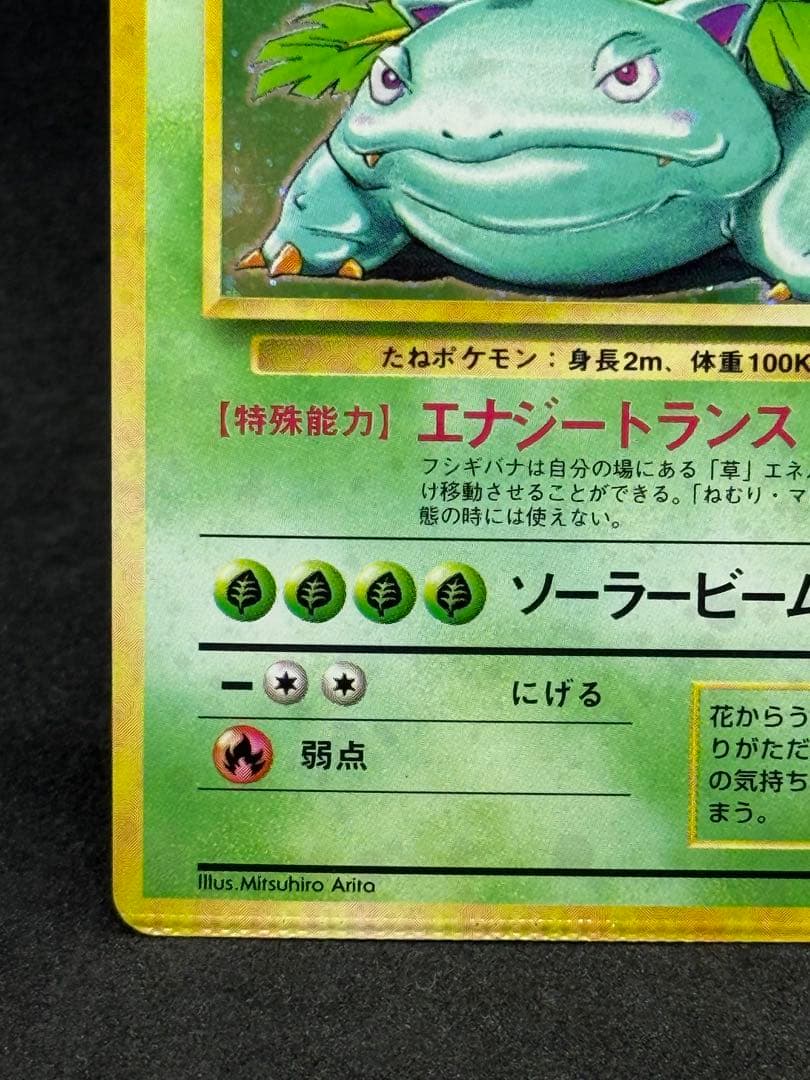 フシギバナ ☆ 第1弾拡張パック エラーカード 圧着ミス 希少