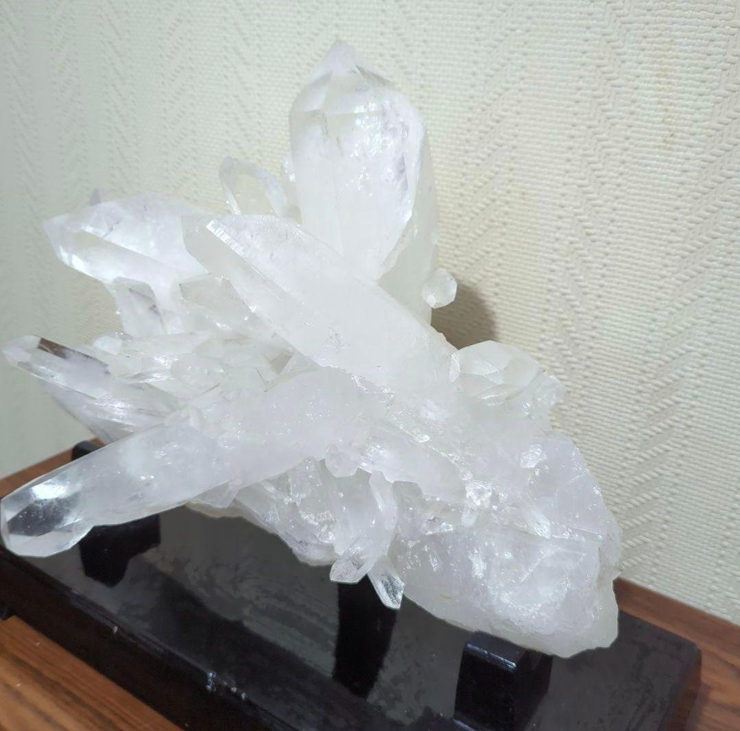 9.2kg‼️ 希少 水晶 超特大クラスター✨ 空間、ブレスレットの浄化に✨置物