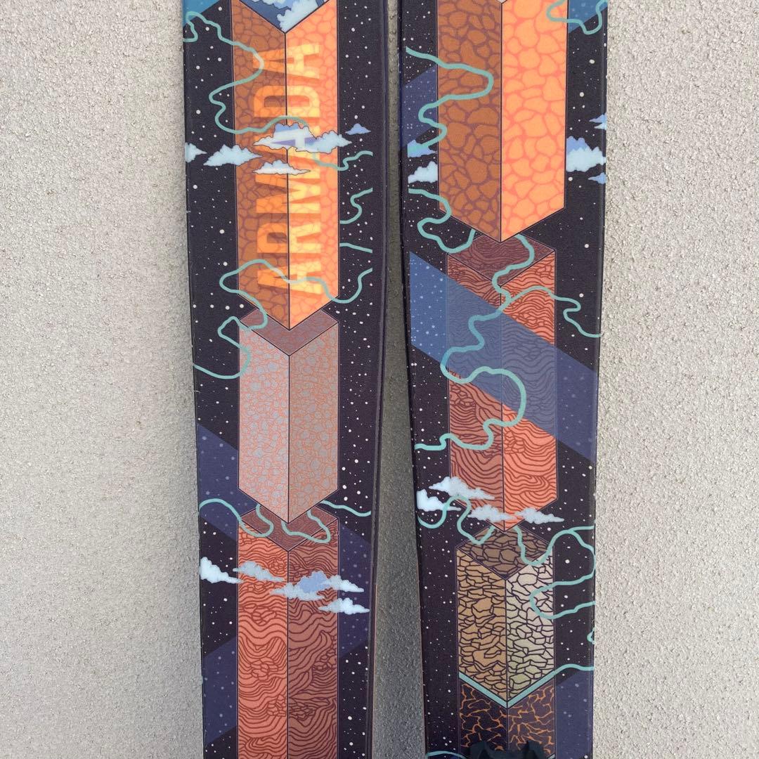 ARMADA ￼VJJ スキー板 165cm ツアービンディング シール付き - メルカリ