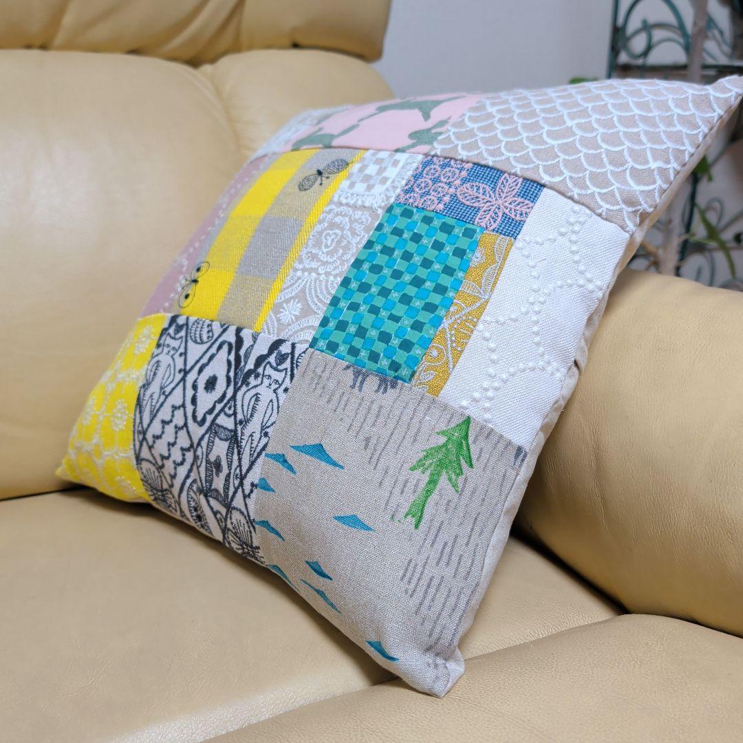 ミナペルホネンハンドメイドクッションカバー - メルカリ