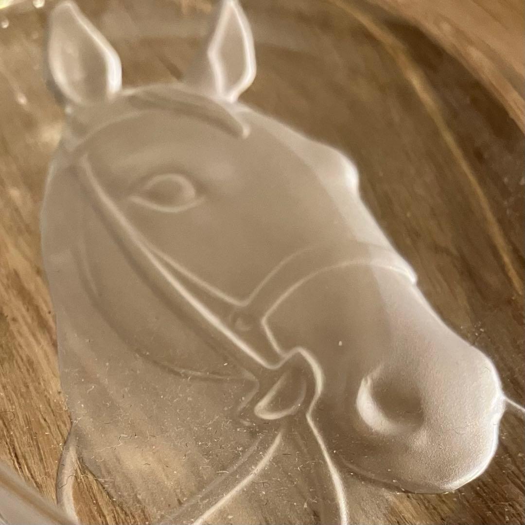 CRISTAL de SEVRES セーブル クリスタル 灰皿 馬 - メルカリ