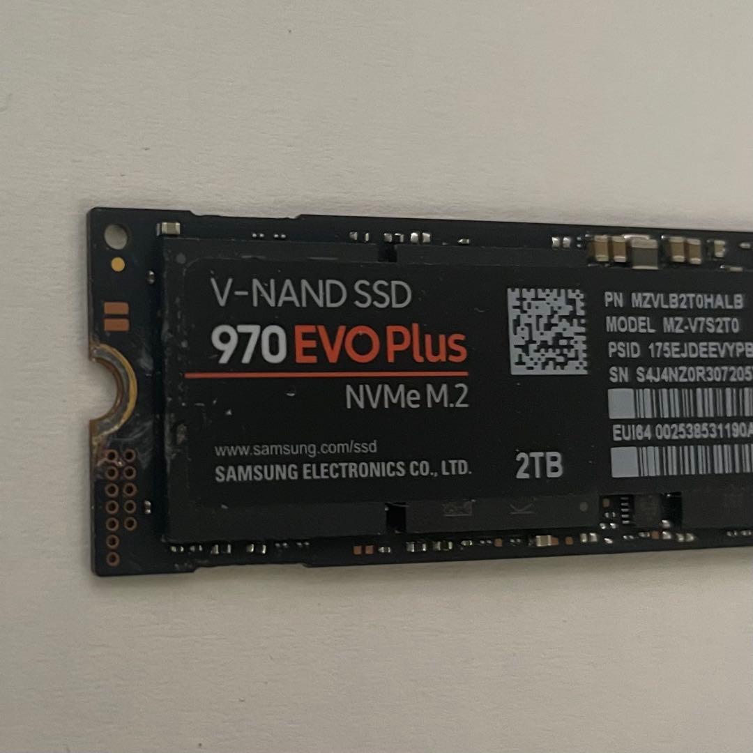 エ*ダ様 ジャンク！ Samsung 970 EVO Plus 2TB M.2 - メルカリ