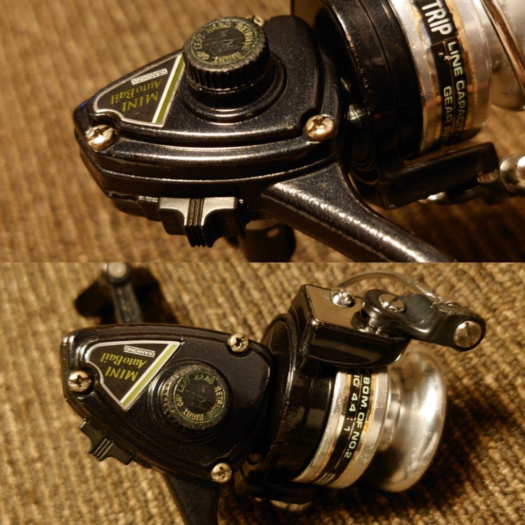 希少美品 オールド 大森製作所 ダイヤモンドリール オートベール ミニ