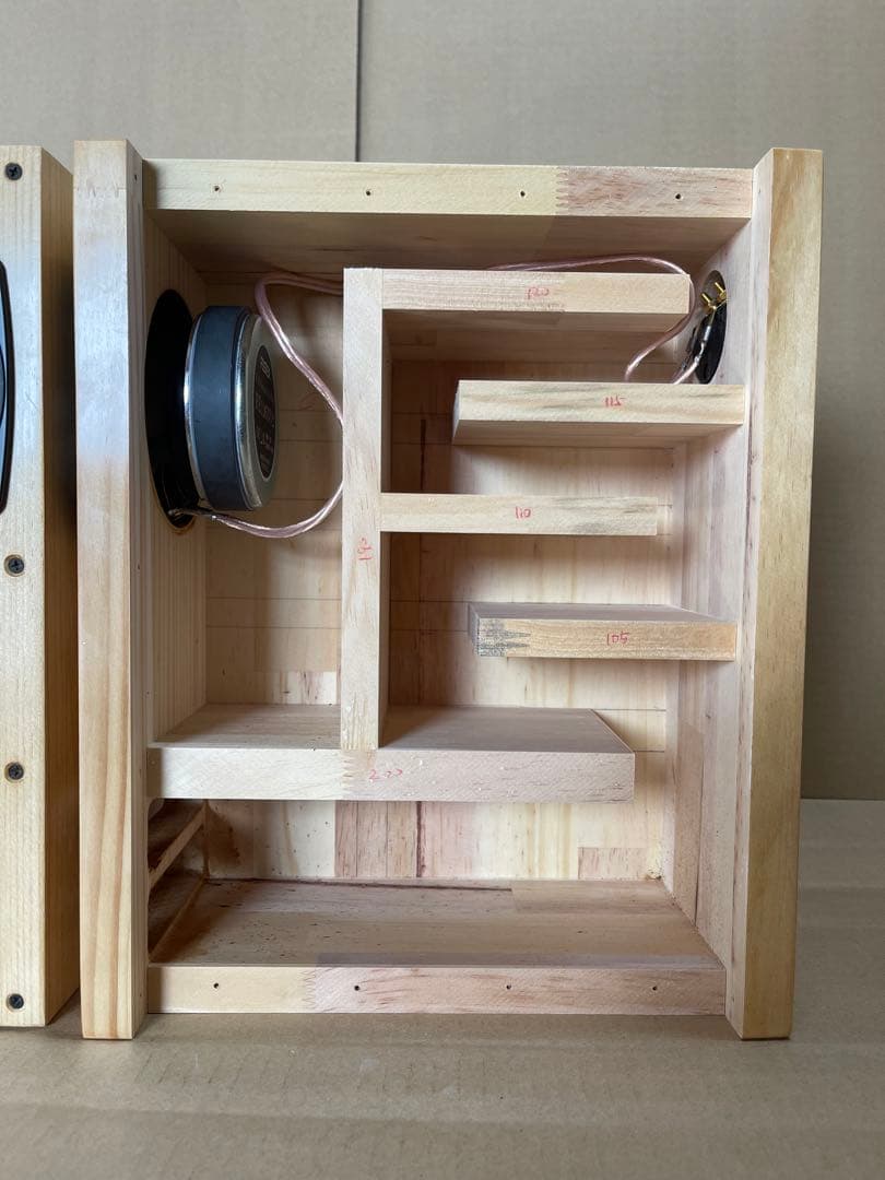 FOSTEX FE126NV2 搭載バックロードスピーカー 自作 - メルカリ