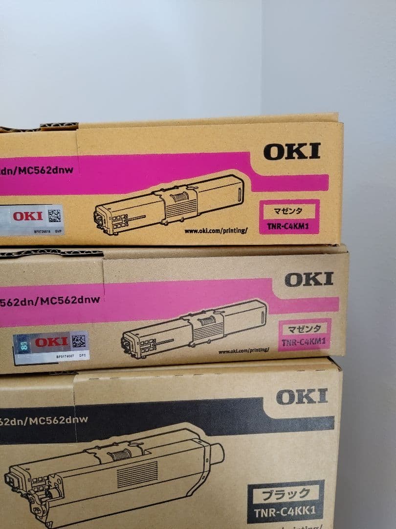 新品未使用 沖電気 トナーカートリッジ 合計7本 TNR-C4Kシリーズ