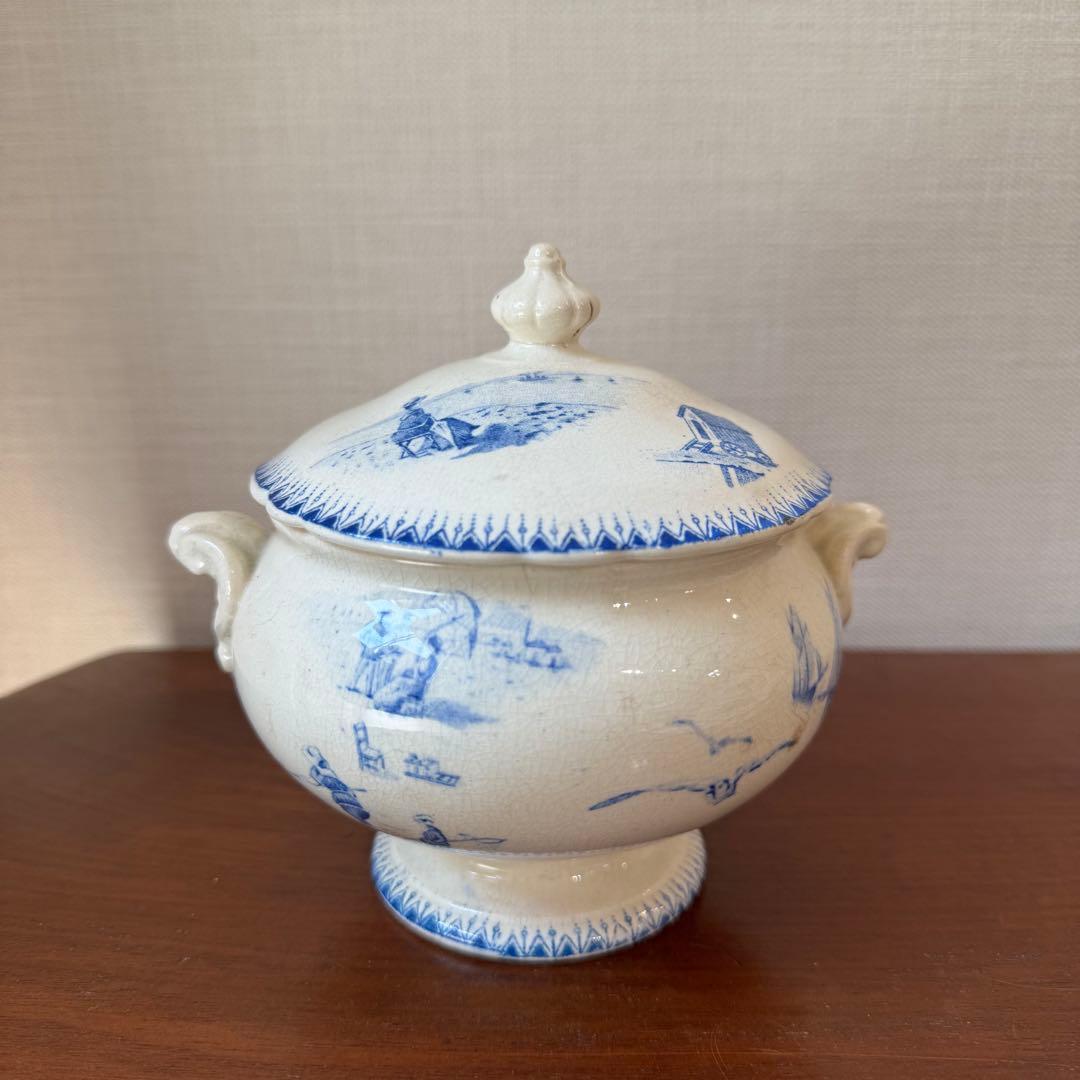 フランスアンティーク ショワジールロワ おままごと スーピエール 海