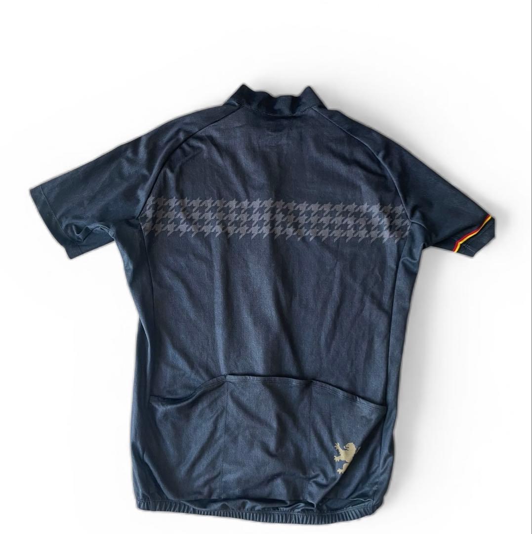 カペルミュール 半袖ジャージ 千鳥格子コンビ ブラック XLサイズ