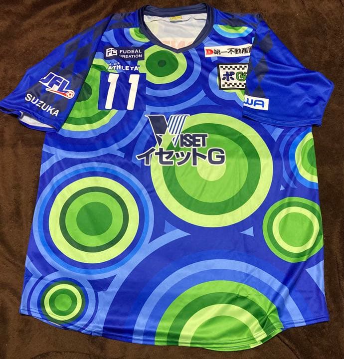 鈴鹿ポイントゲッターズ 三浦知良 カズ選手 Kazu ユニフォーム 2XO