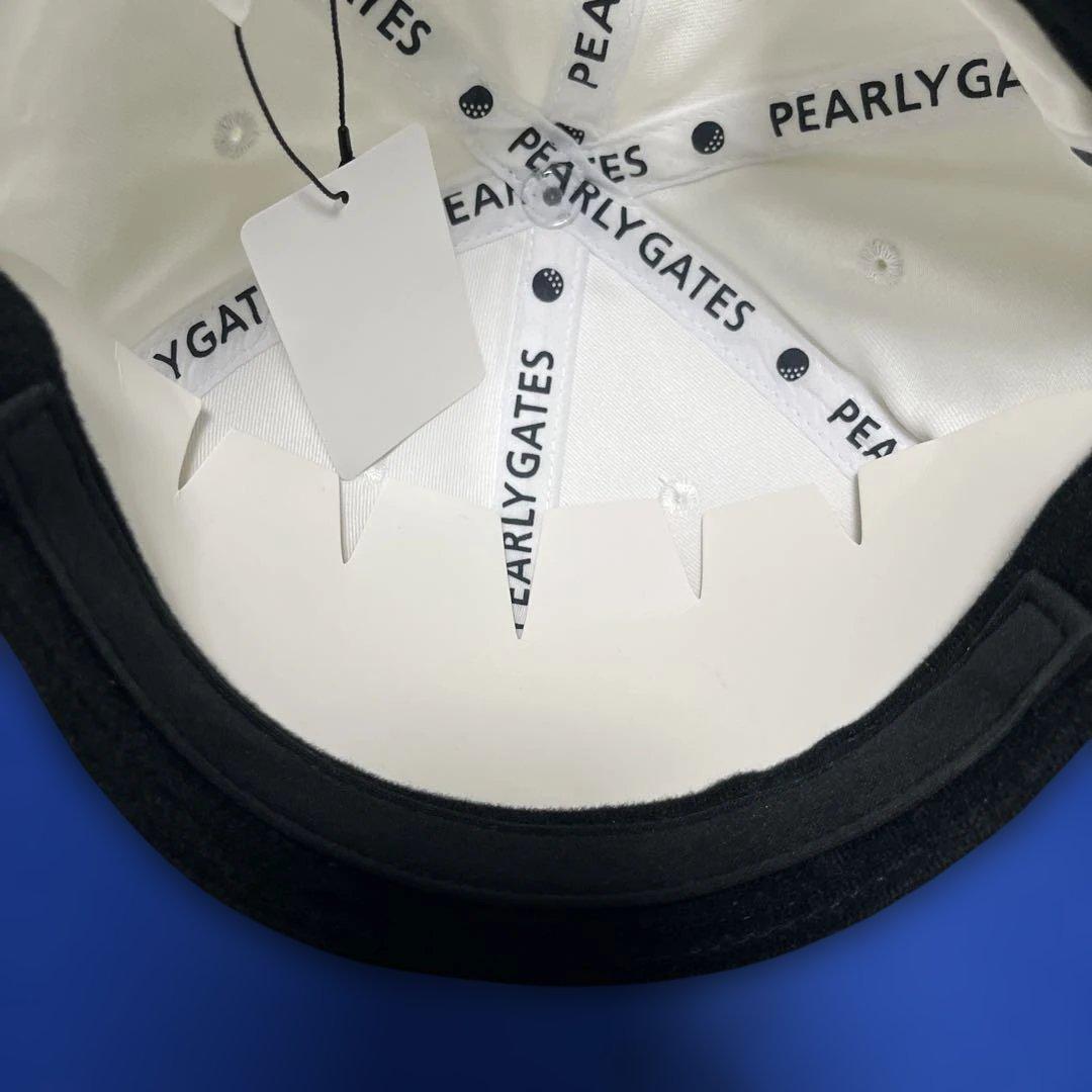 PEARLY GATES キャップ ホワイト 藤田寛之プロサイン入り - メルカリ