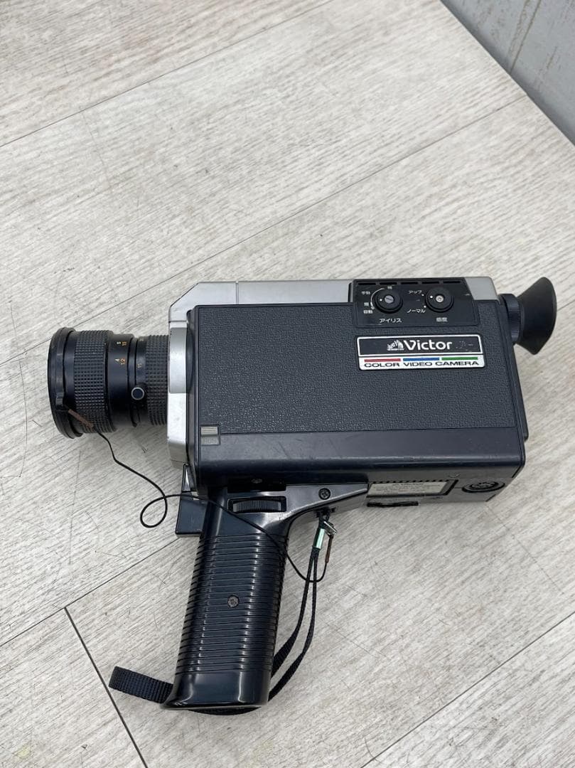 昭和レトロ ビクター カラービデオカメラ GX-V3 元箱 取説 ジャンク品