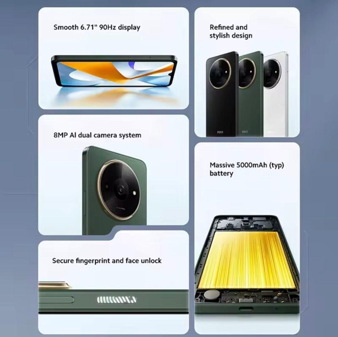 未使用に近い】Xiaomi POCO C61 3GB/64GB 黒③ - メルカリ