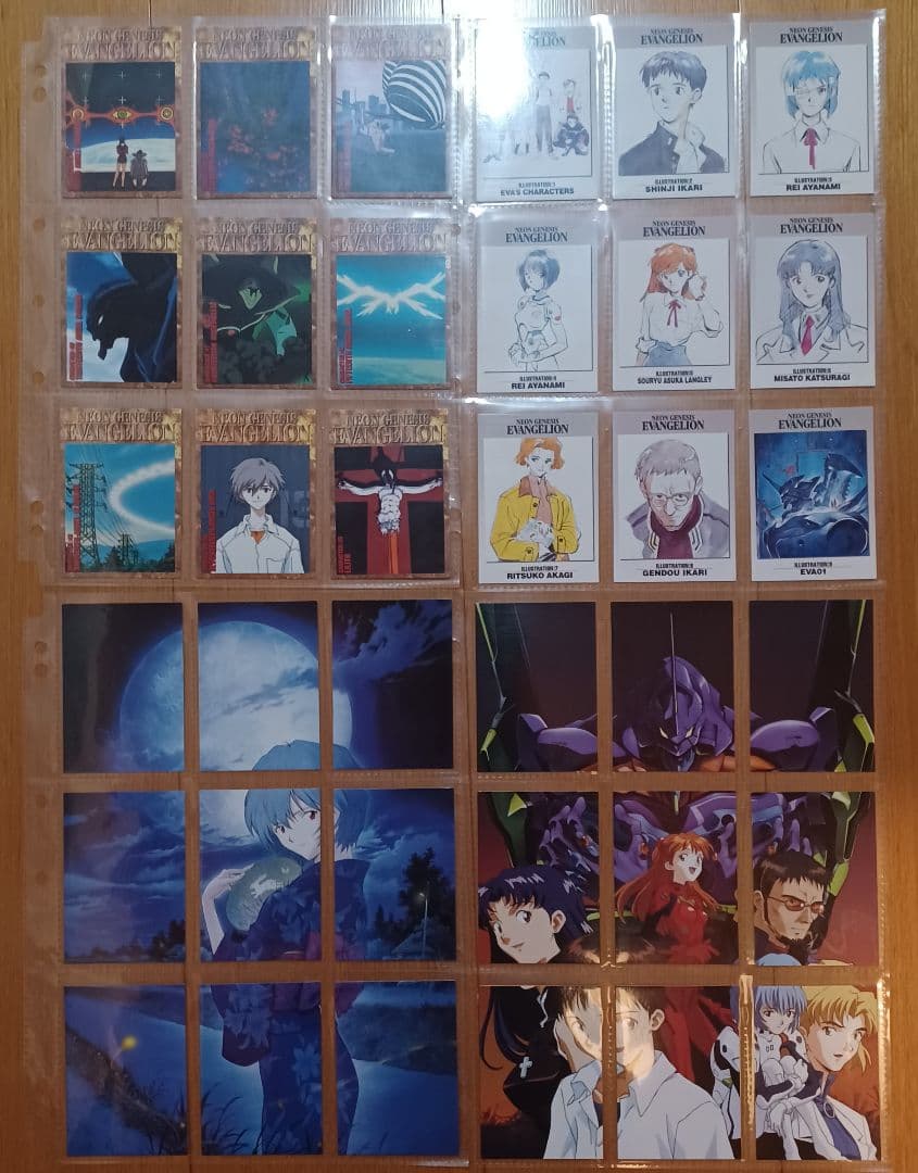 ほぼ 初版フルコンプ エヴァンゲリオン カードダスマスターズ 第壱集