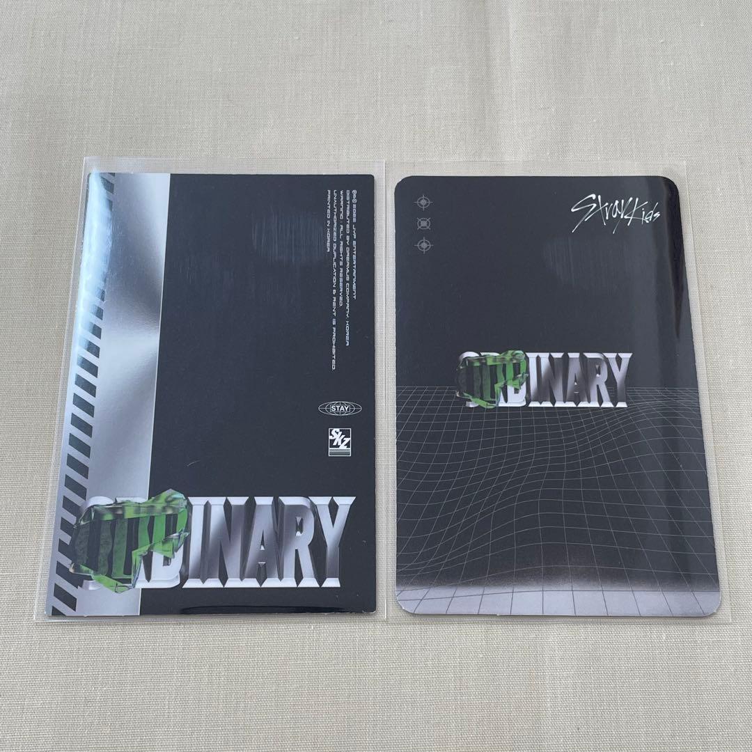 即購入可】Stray Kids ODDINARY トレカ セット スンミン - メルカリ