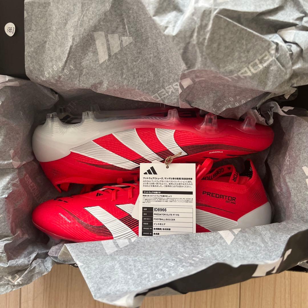 【28.0cm】PREDATOR ELITE FT FG / 天然芝