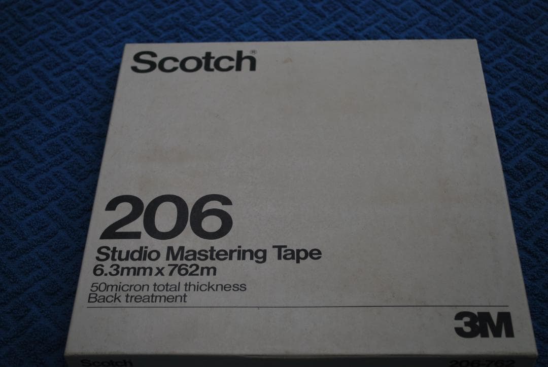 オープンリールデッキ用206Scotchテープ未使用品の出品です。 オープンリールデッキ用206Scotchテープ未使用品の出品です。 オープン