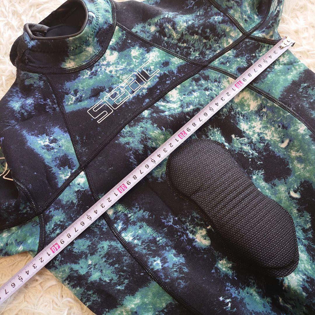 SEAC BODYFIT CAMO 1.5mm ウエットスーツ フルタイプ M