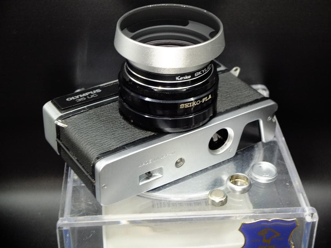 オリンパス35UC／Gズイコー42mmf1.7フード付【実写確認済整備品
