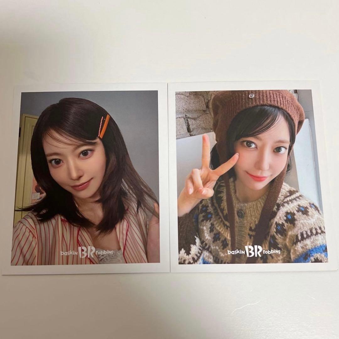 LESSERAFIM サーティワン ミニセルフィー カード 宮脇咲良 セット