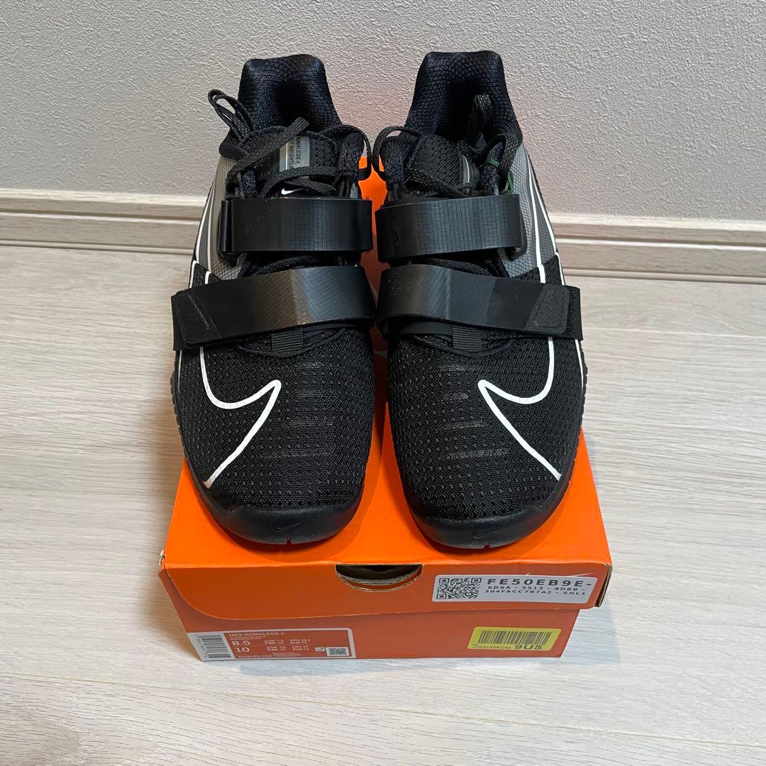 新品未使用】Nike Romaleos 4 ロマレオス4 ブラック 26.5 - メルカリ