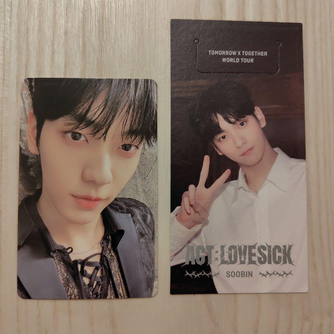 TXT スビン ACT:LOVE SICK トレカ、ブックマーク - メルカリ