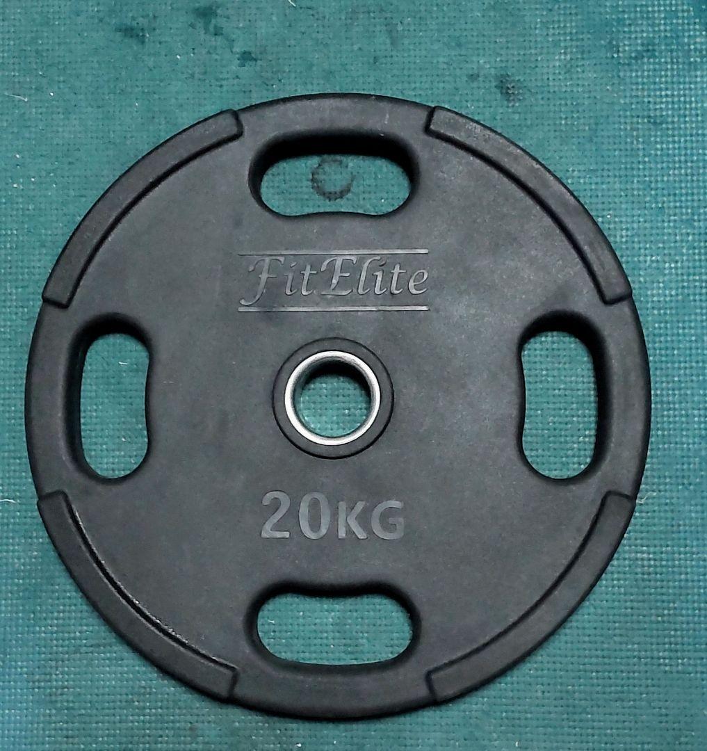 オリンピック プレート フィット エリート 20kgプレート 1枚 Amazon | FitElite(フィットエリート) オリンピックバーベルプレート