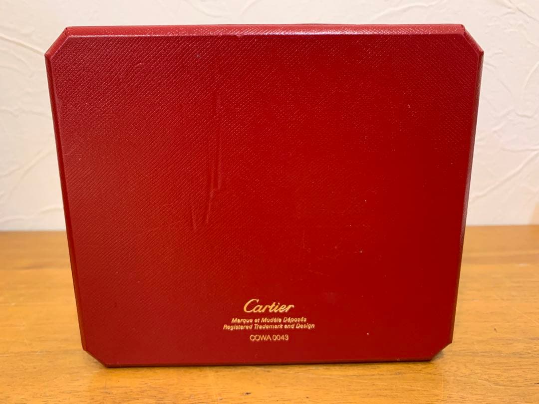 N0916-17☆Cartier 空箱 赤 アクセサリーケース 2点セット - メルカリ