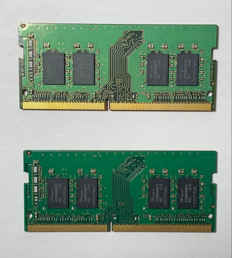 ノート用☆SK hynix ☆DDR4- 2400T☆8GB ×2枚☆計16GB - メルカリ