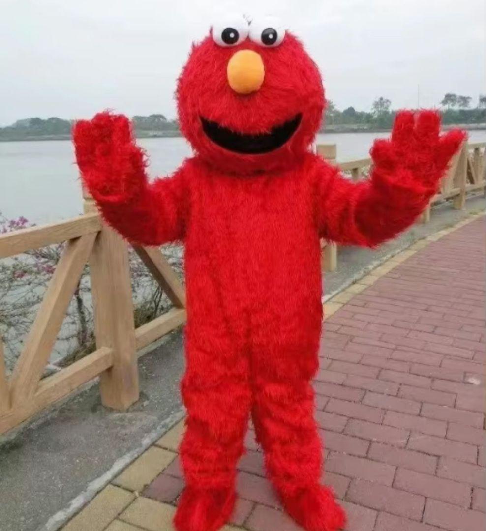 ハロウィン特価！エルモクッキーモンスターコスプレ 着ぐるみ 二次会