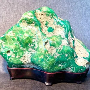 神居古潭石 トロ黒 真黒石 黒石 水石 盆石 鑑賞石 天然石 茶色い斑つき