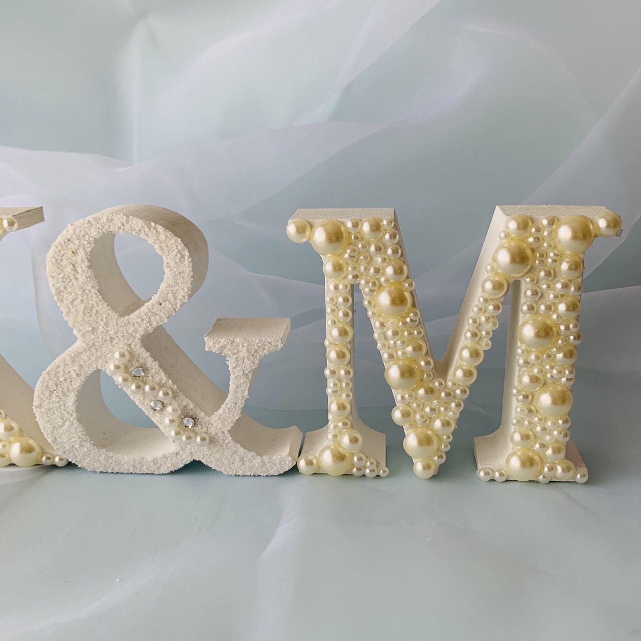 イニシャルオブジェ(パール) - SMILE©️RAFT GALLERY | minne byGMO