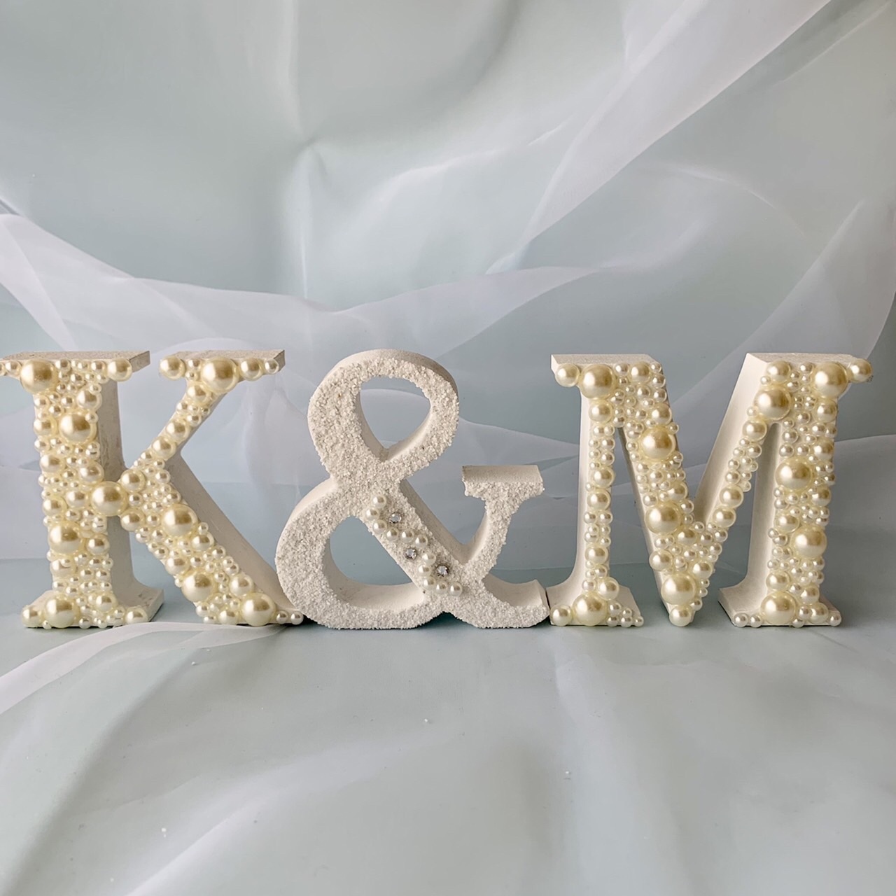イニシャルオブジェ(パール) - SMILE©️RAFT GALLERY | minne byGMO
