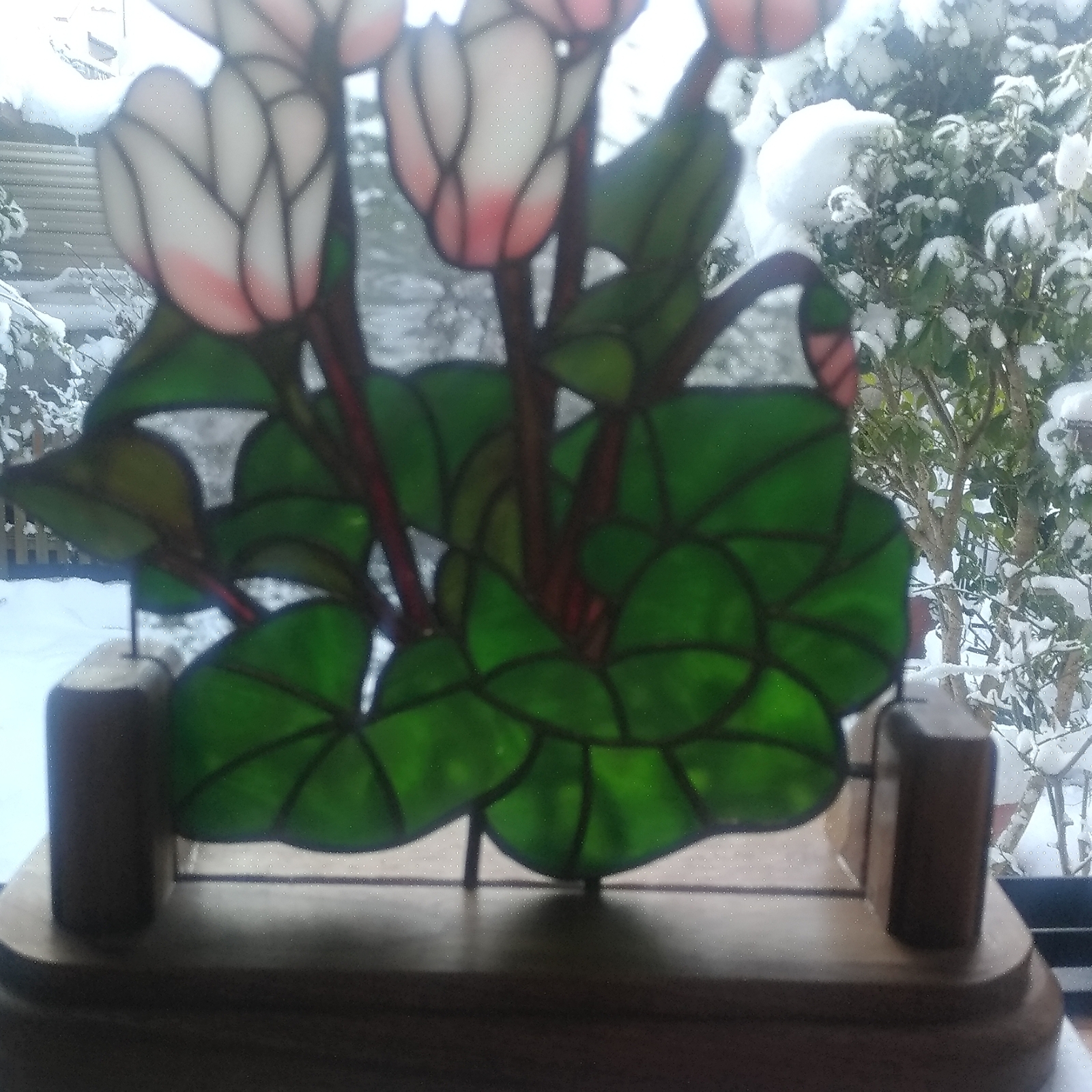 ステンドグラスパネル シクラメン - MIMT6521'S GALLERY | minne byGMO