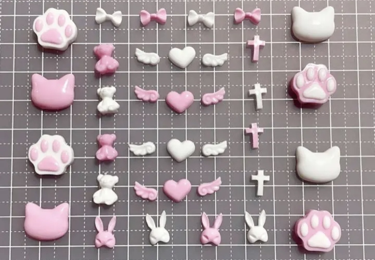 推し文字 ネイルパーツ デコパーツ 3D トレカデコ ジャニーズ 韓国